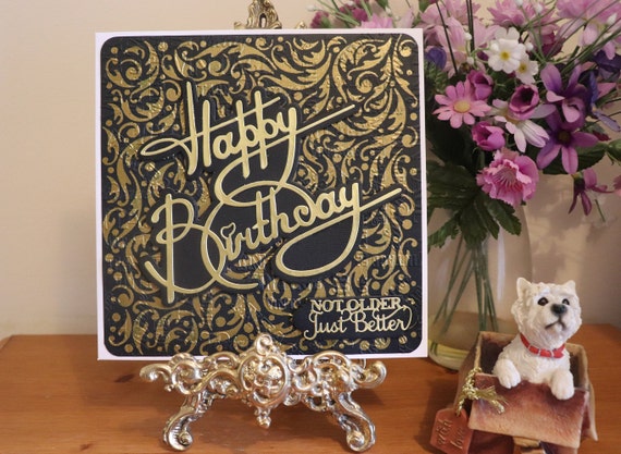 Large Handmade Birthday Card