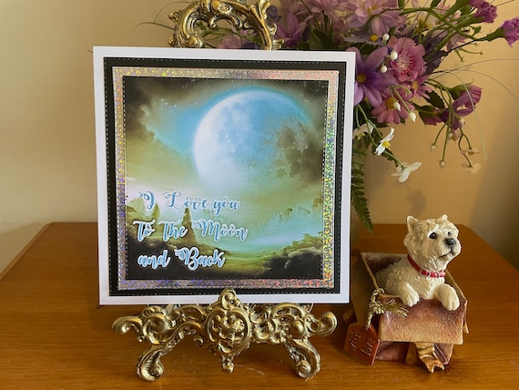 Love You to the Moon and Back Card