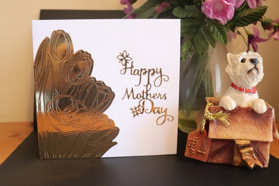 Handmade Floral Mother’s Day Card