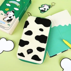 Cute Hobo Weeks Zipper Planner with 88-Sheet Refill Notebook / Journal / Agenda - Suitable for Hobonichi weeks/mega weeks