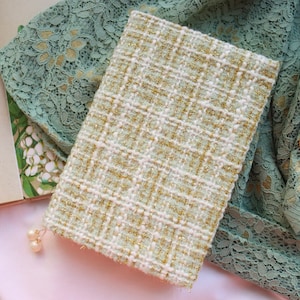 Tweed Adjustable Cover for 2024 Journal, Planner, Notebook, Dairy or Book, compatible with Hobonichi, Moleskine, Midori and others