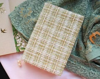 Tweed Adjustable Cover for 2026 Journal, Planner, Notebook, Dairy or Book, compatible with Hobonichi, Moleskine, Midori and others