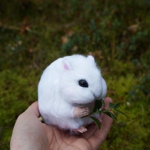 Your Hamster sculpture, Realistic custom hamster figurine, Gift after pet loss