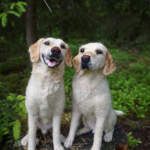 Custom Labrador retriever Sculpture, Pet figurine, Pet Memorial, Made to order Dog Portrait, Realistic Dog sculpture.