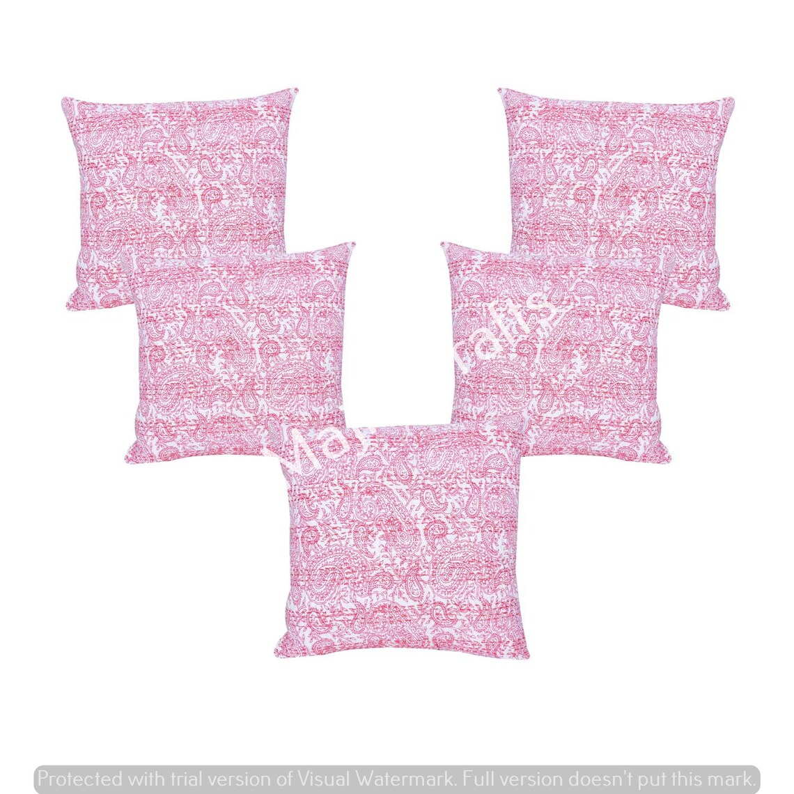 Indian Cushion Covers Floral Print Cushion Covers Indian Etsy UK