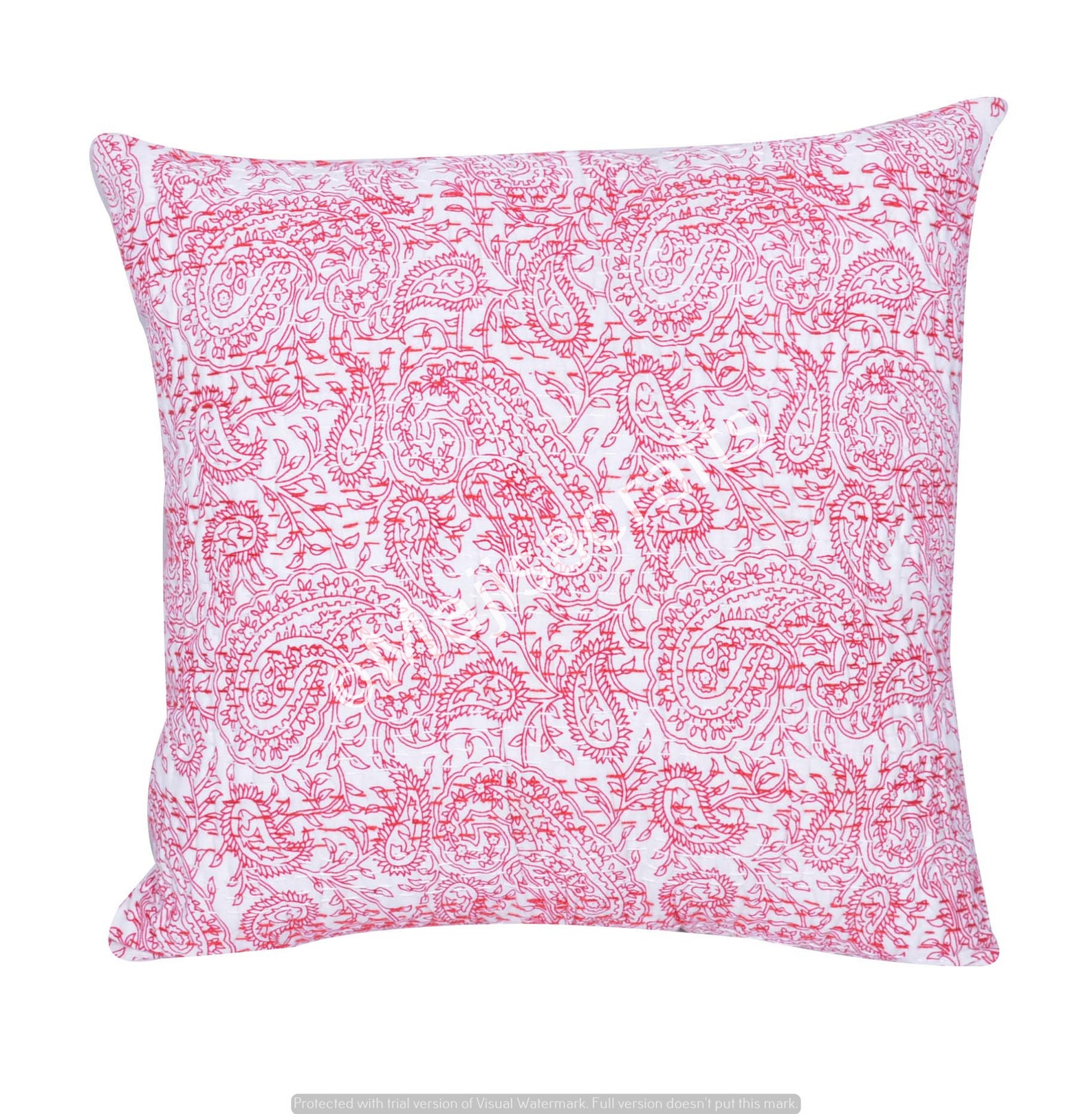 Indian Cushion Covers Floral Print Cushion Covers Indian Etsy UK