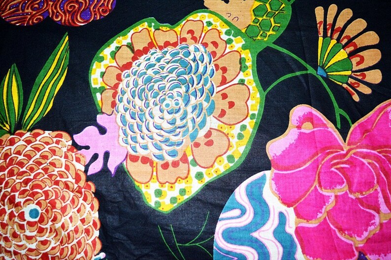 Floral Screen Printed Fabric Cotton Fabric Indian Fabric Etsy UK