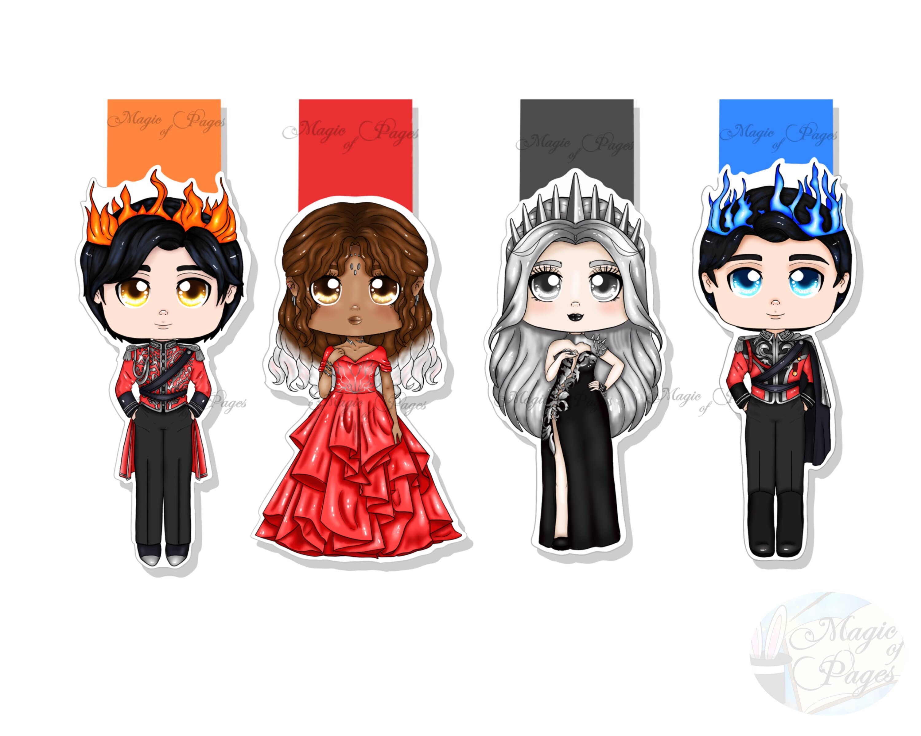Red Queen Mare Evangeline Carl And Maven Etsy