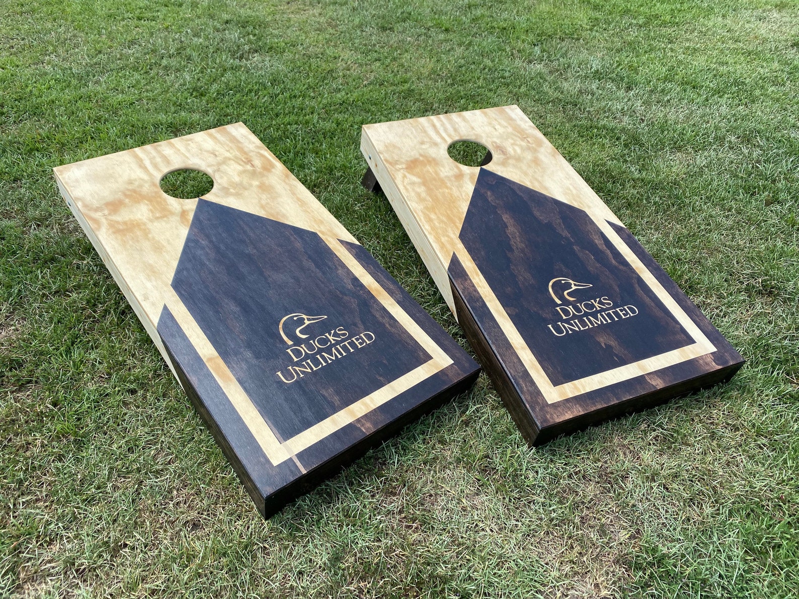 Ducks Unlimited Cornhole Boards Etsy