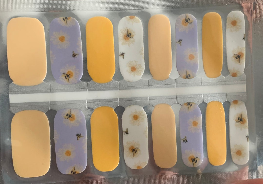 Fingernail Polish Stickers Etsy