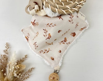 MINI DOUDOU avec Attache Suce - Little Bird