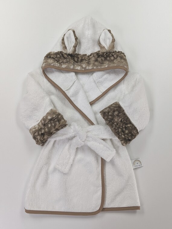 Peignoir ratine cheap capuchon
