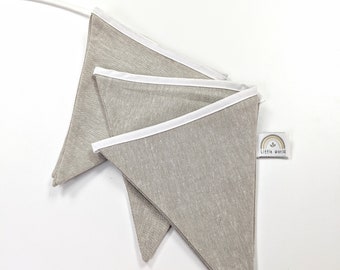 Fanion / Banderole pour chambre de bébé - BEIGE