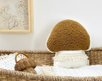 Cushion -  mushroom boho BEIGE