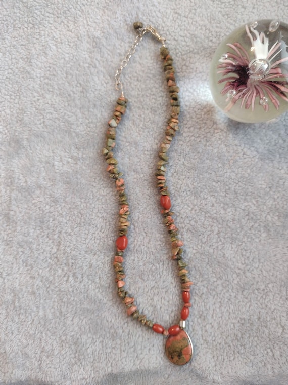 Vintage Multi-stone Necklace