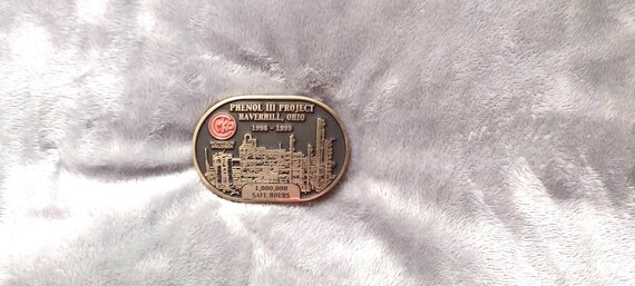Vintage Solid Brass Phenol III Project Haverhill … - image 1