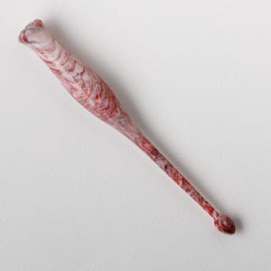 Red Velvet - kalligrafiepenhouder van hars - rechte huls