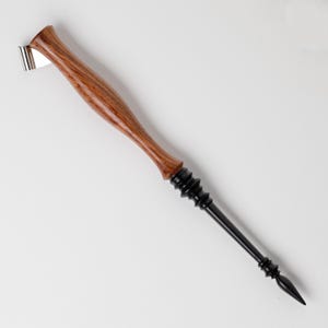 Bubinga & Ebony - kalligrafiepenhouder - schuine flens