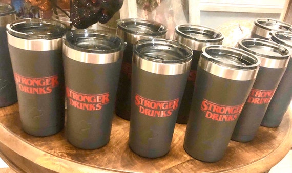 Stronger Drinks VInyl Decals (Tumblers Not Inc)