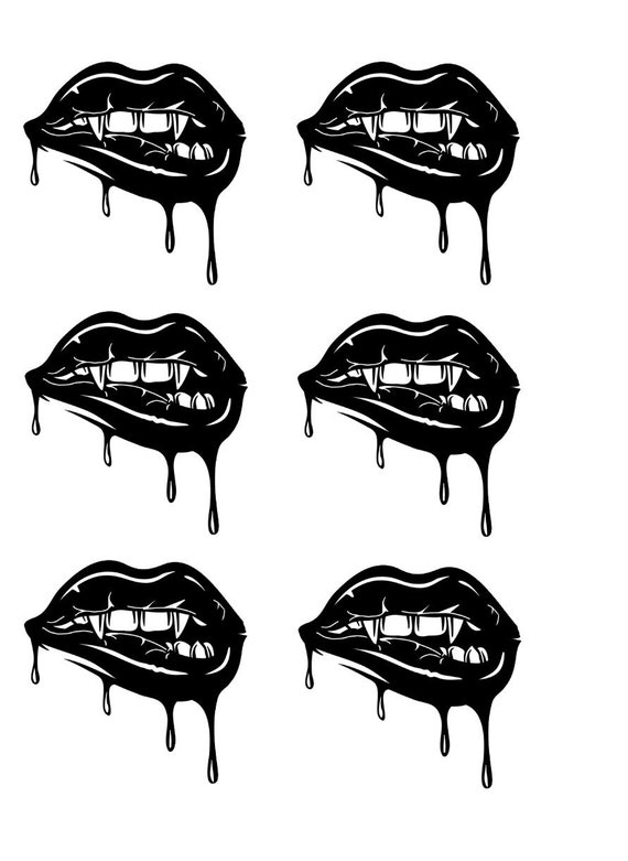 Vampire Lip Stickers