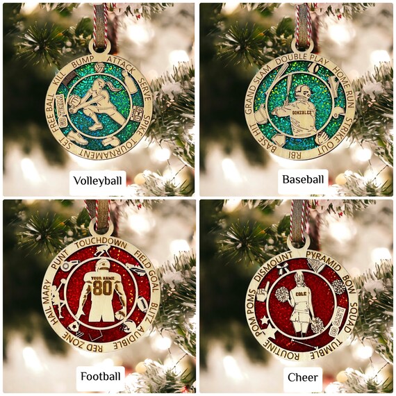 Customizable Holiday Ornaments