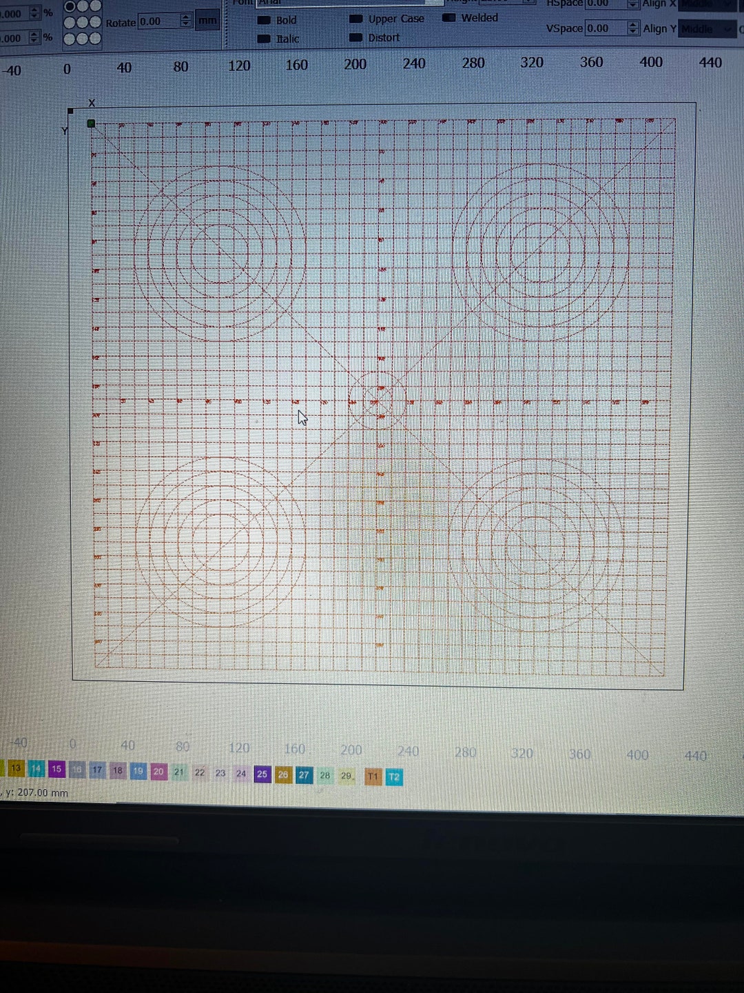 X-tool D1 Template (SVG) - Etsy