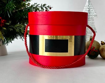 Santa's Belt Christmas Gift Box