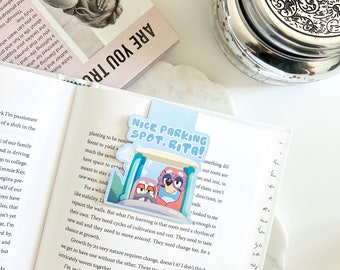 Nice Parking Spot Rita Magnetic Bookmark Double Sided Magnetic Bookmark