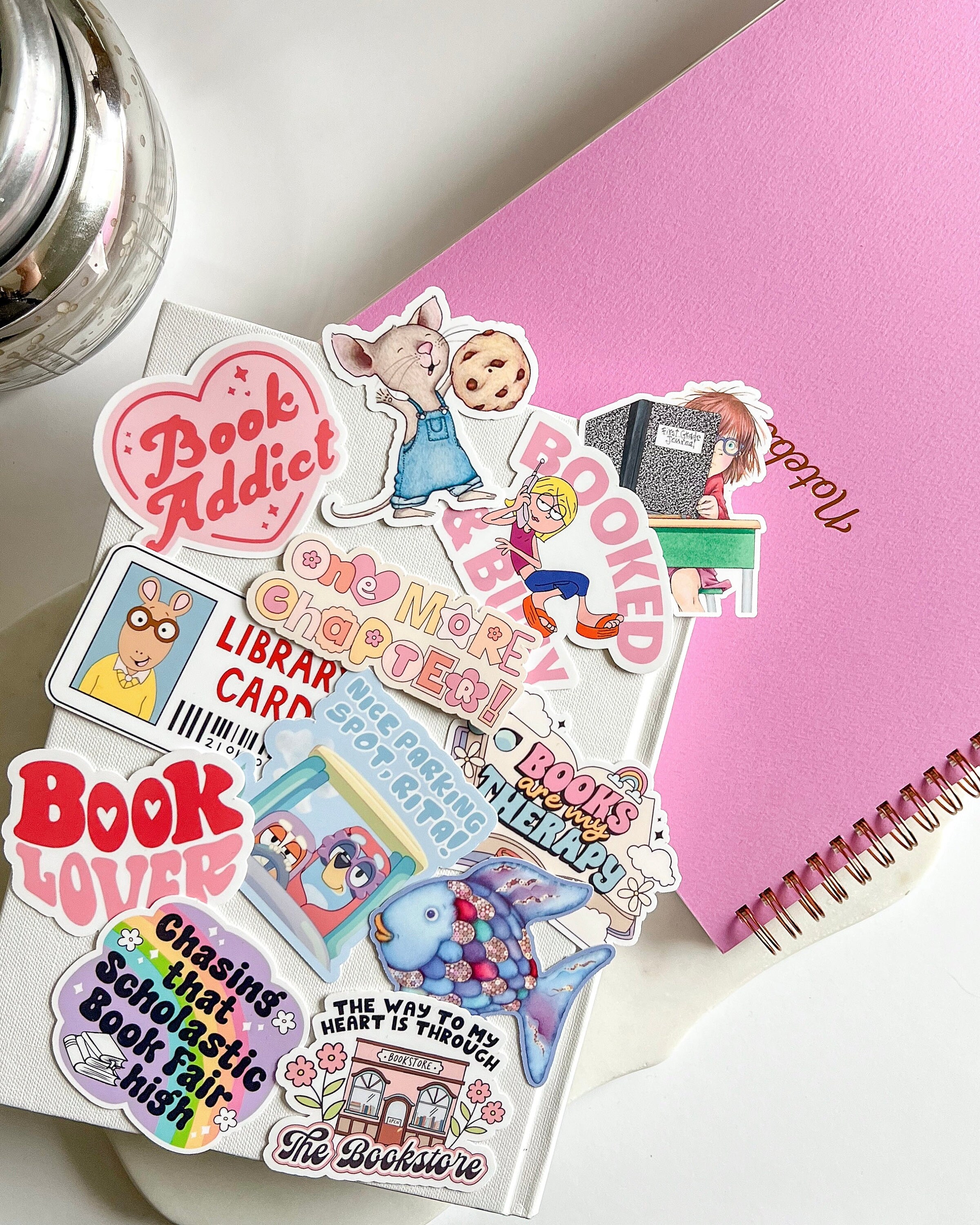 Arthur Library Card Sticker - Etsy
