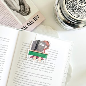 Junie B. Jones | Double-Sided Retro-Inspired Bookmark | Cute Book Lover Gift, Planner & Journal Accessory