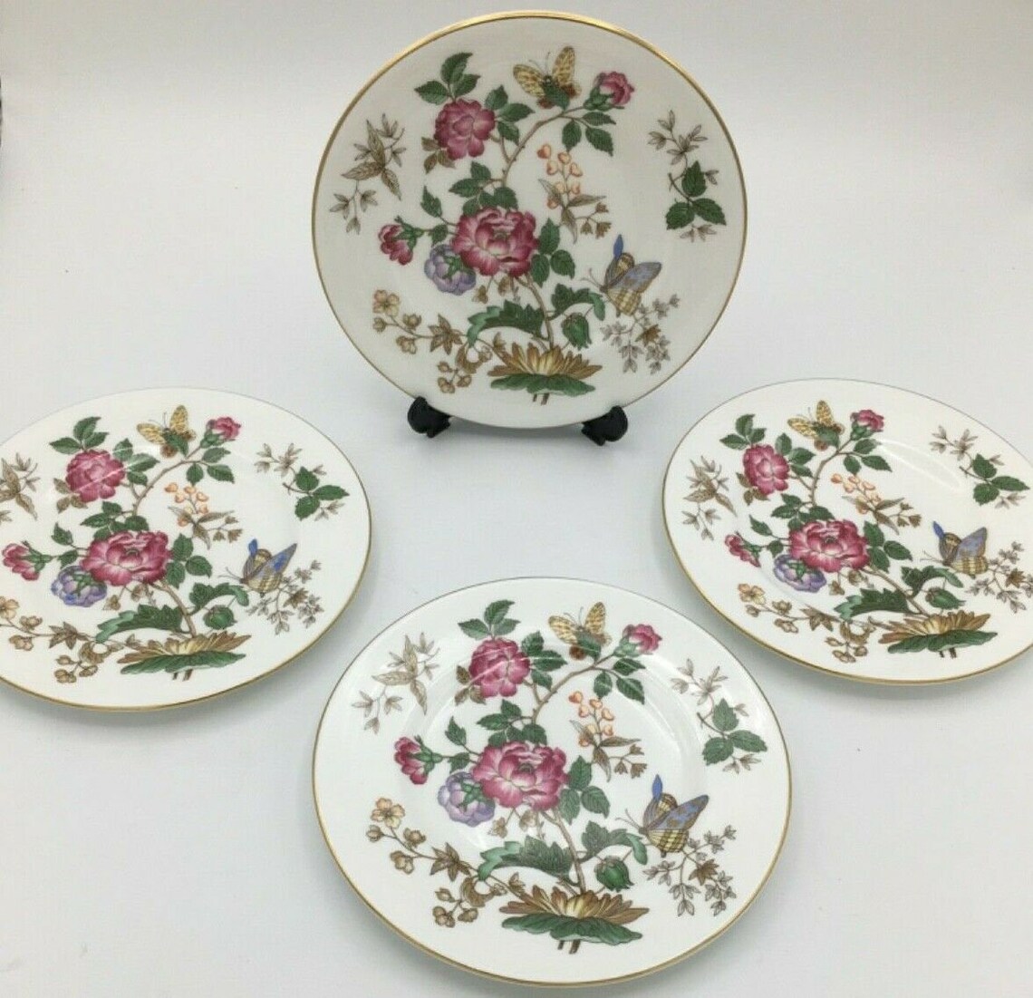 Wedgwood Charnwood 3984 Bone China Side plates x 4 in VG Etsy