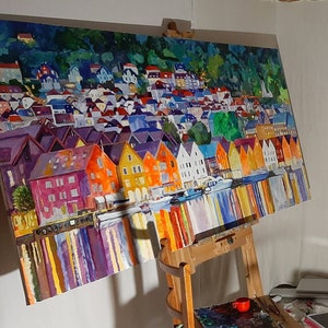 Custom Oil Painting from Photo: Personalized Landscape Art on Canvas
