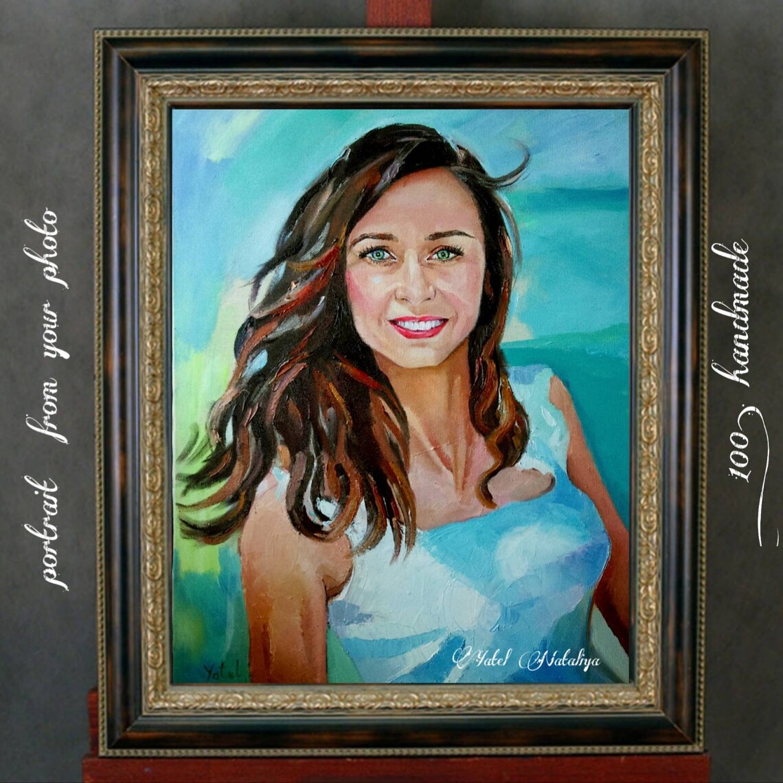 Custom oil painting from photoCustom painting from Etsy