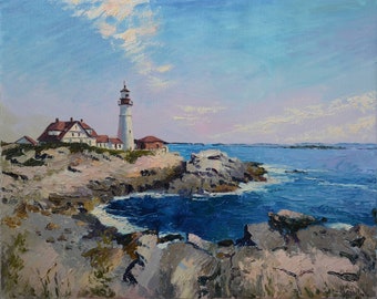 Custom oil painting from photo, Landscape picture to painting on canvas, photo to painting, art commission, personalized gift