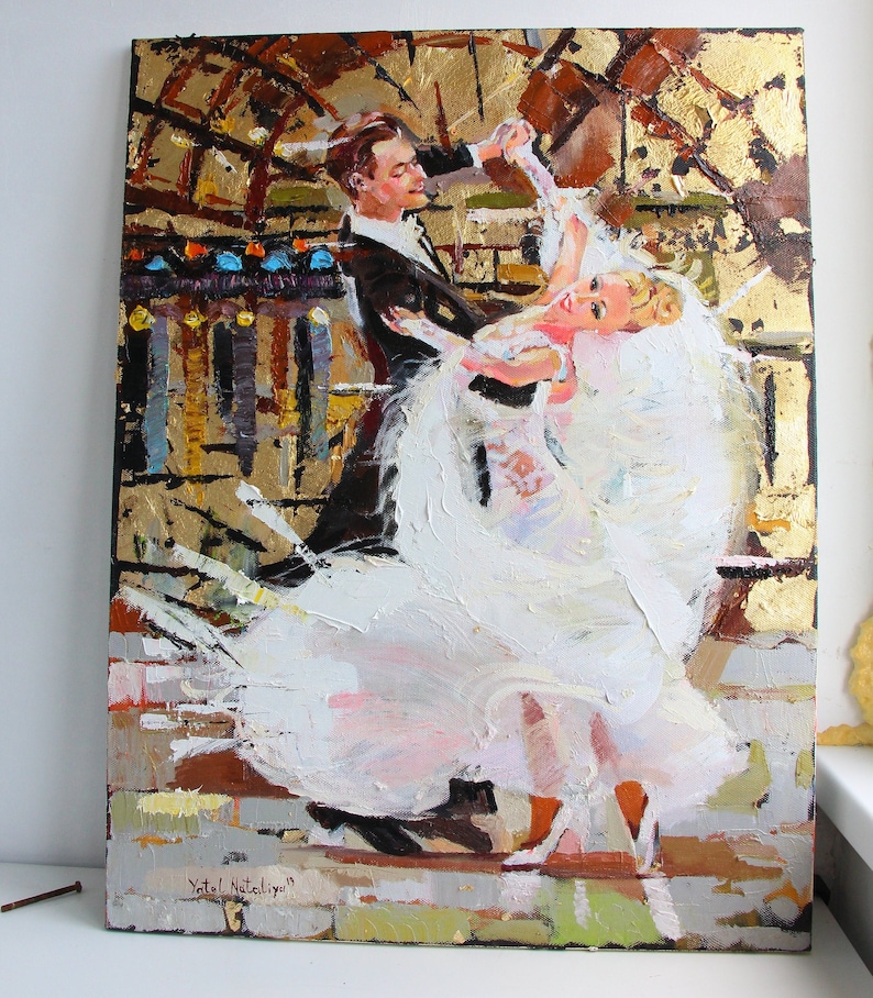 Custom Oil Painting From Photo Custom Oil Portrait From Photo Etsy