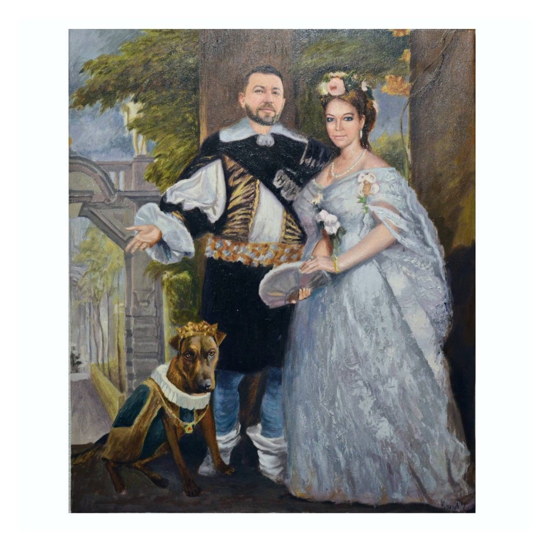 Art Commission Royal Portrait Painting Custom Portrait in - Etsy Australia