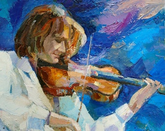 Custom Oil Painting from Photo: Personalized Portrait on Canvas