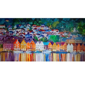 Commission oil painting from photo Custom landscape on canvas Turn a photo into a painting Photo to painting Custom  painting Gifts For Her