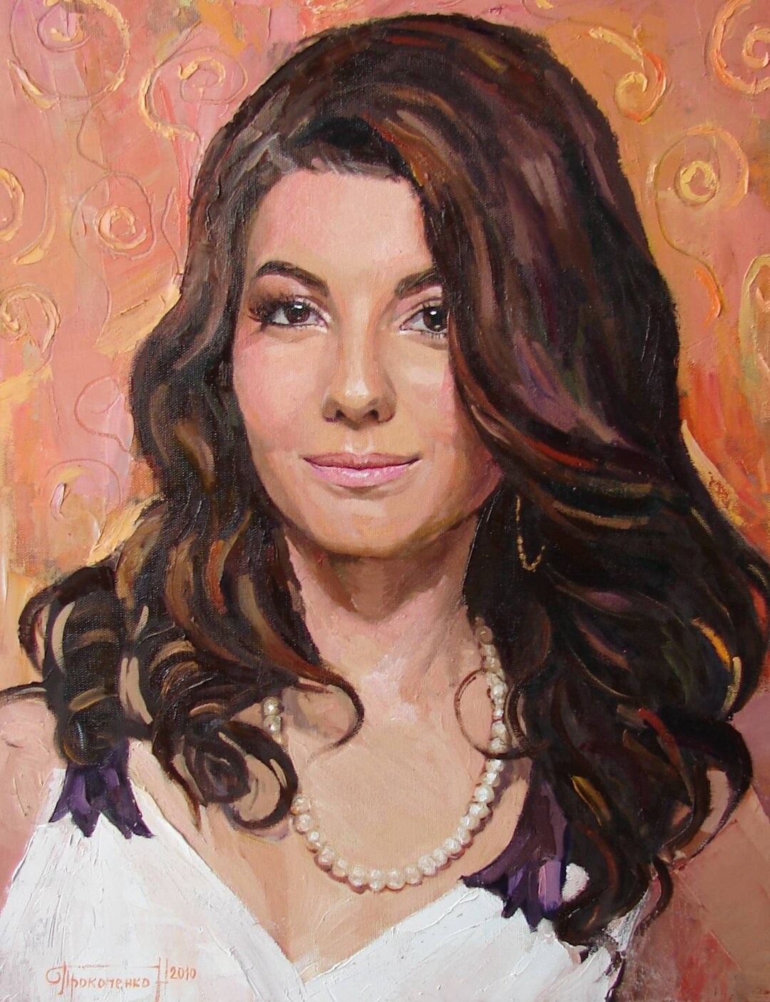 Custom Oil Painting From Photo Custom Painting Art Commission Painting