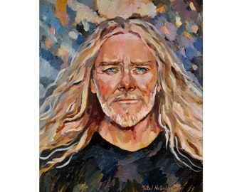 Custom Oil Painting Portrait from Photo: Commissioned Art