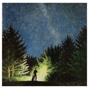 Custom Impressionistic Oil Painting: Landscape Art Commission