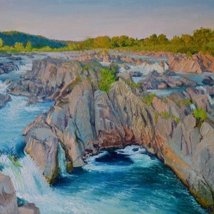 Custom landscape painting from photo to painting Commission oil  painting Custom art birthday gift for her Custom painting Art commission