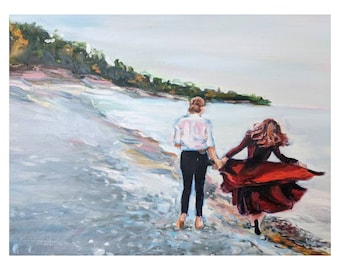 Custom Oil Painting from Photo: Personalized Landscape Art Commission