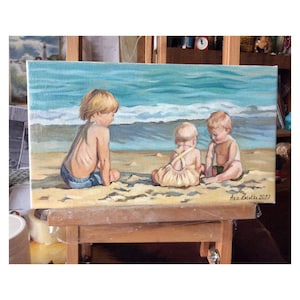 Commission Family Painting Family Art Commission Custom Family Portrait Custom Painting Custom Family oil painting Large family portrait Art
