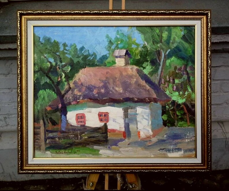 Custom House Portrait,custom Hand Painted House Portrait Original ...