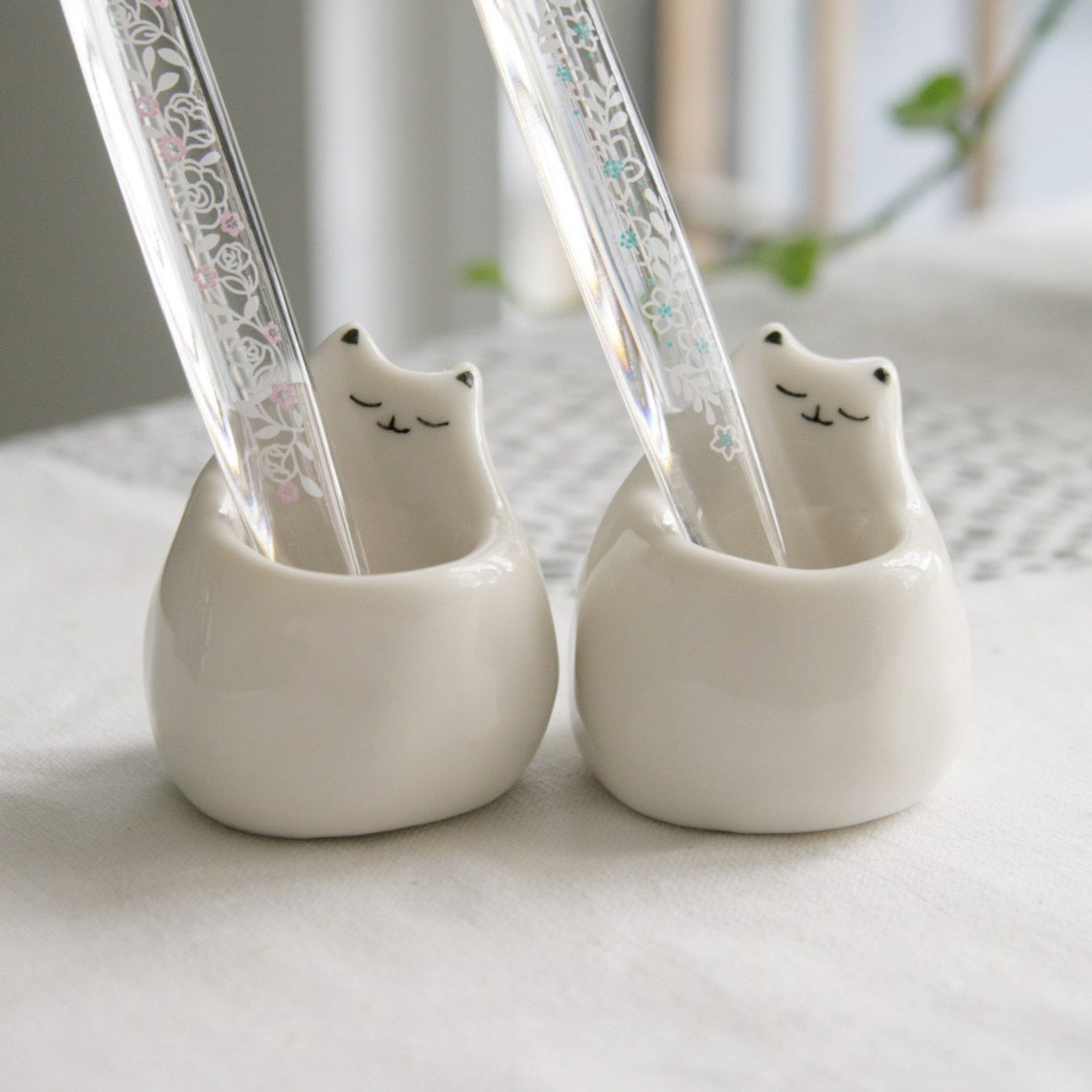 Cute Toothbrush Holder Ceramic Etsy