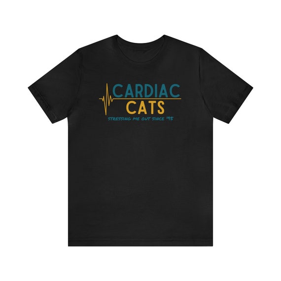 Cardiac Cats Shirt, Jacksonville Jaguar Game Day Tee, IWATJ, Soft