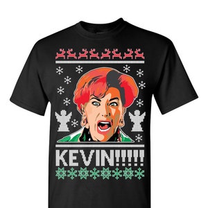 Ugly Christmas T-Shirt Home Alone Kevin! Tee Shirt