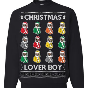 Ugly Christmas Sweater Christmas Lover Boy Unisex Sweatshirt