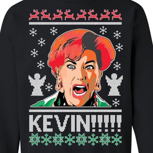 Home Alone Kevin Ugly Christmas Sweater Etsy